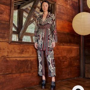 Black Passion Scarf Pants